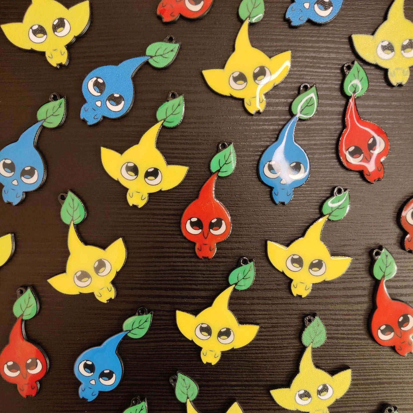 Handmade Pikmin Keychain | Handmade Nintendo Fan Charm
