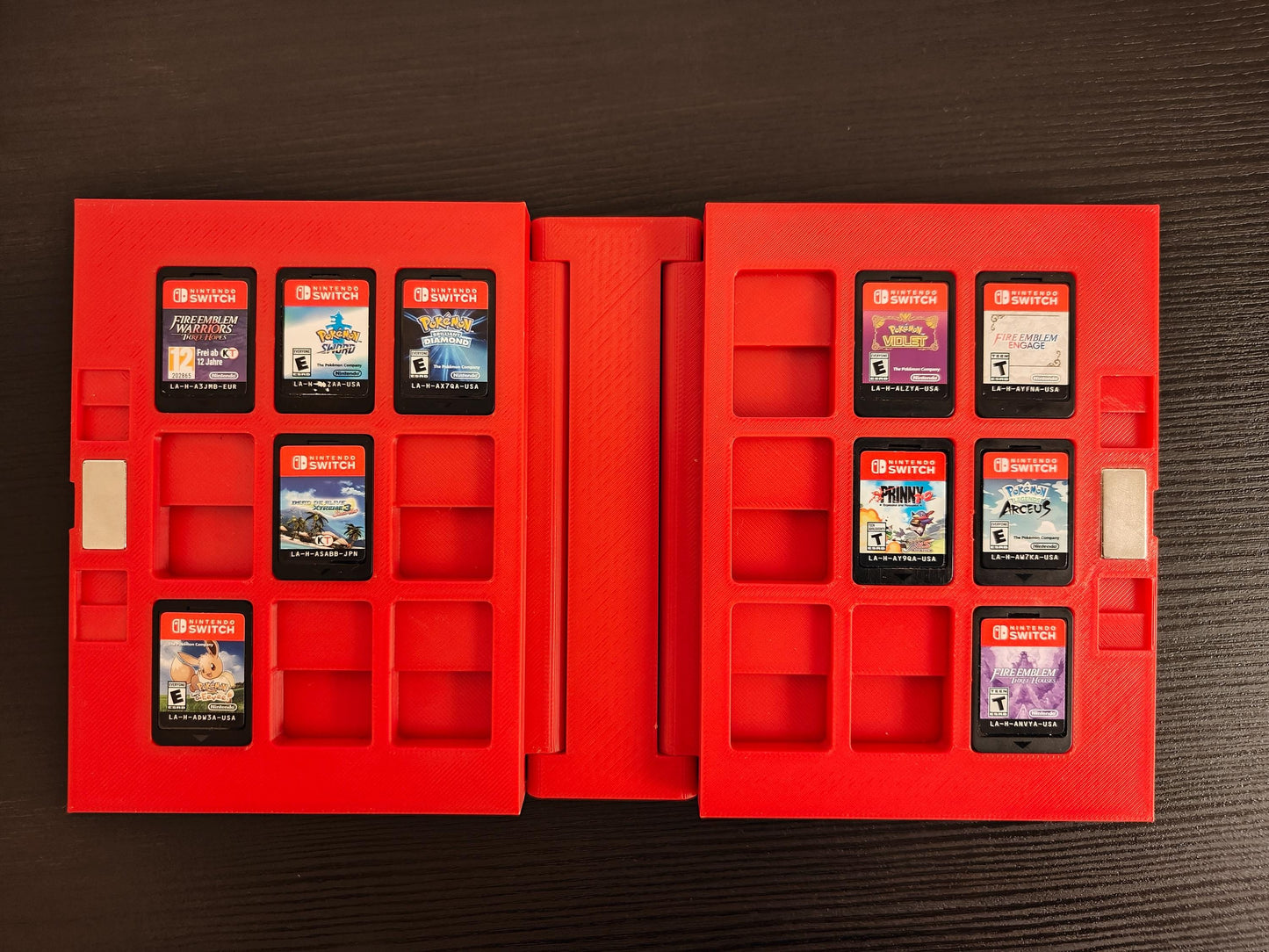 Nintendo Switch/Switch 2 Game Case: Holds 36 Games, Perfect Pokédex Gift for Pokémon Fans!