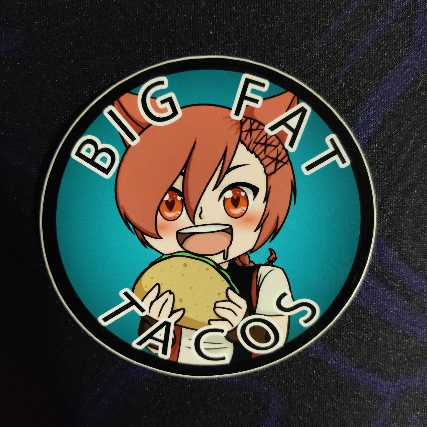 FFXIV G'raha Tia Tacos Waterproof Vinyl Sticker