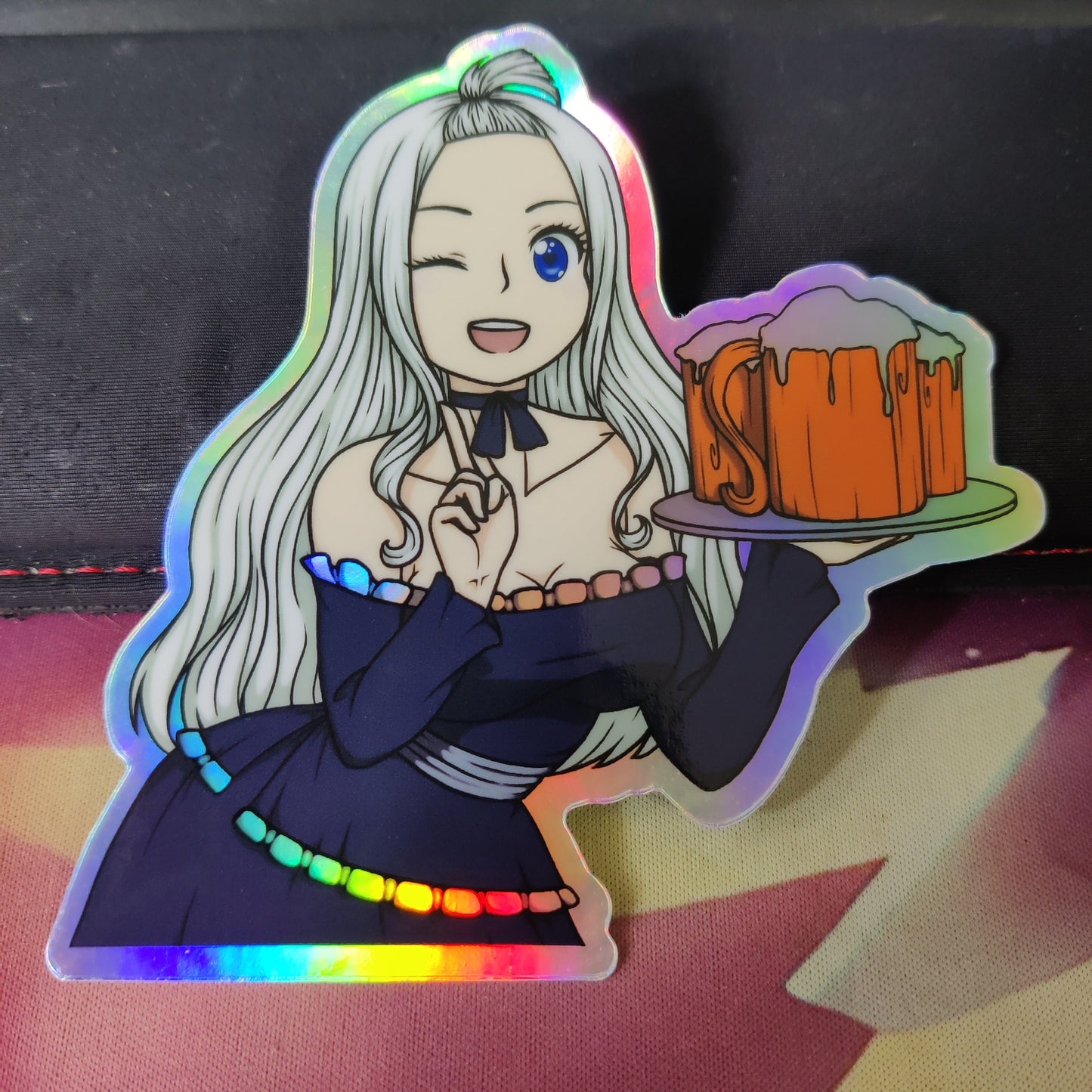 Mirajane Strauss Swimsuit/Dress Holographic Waterproof Sticker