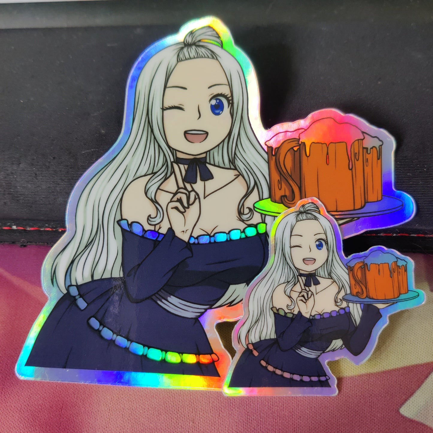 Mirajane Strauss Swimsuit/Dress Holographic Waterproof Sticker