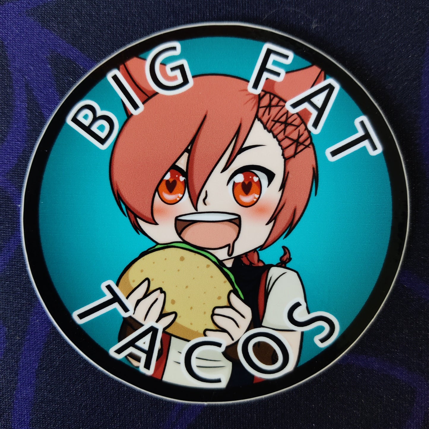 FFXIV G'raha Tia Tacos Waterproof Vinyl Sticker