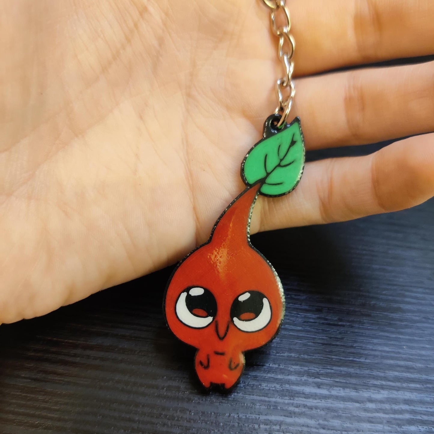 Handmade Pikmin Keychain | Handmade Nintendo Fan Charm