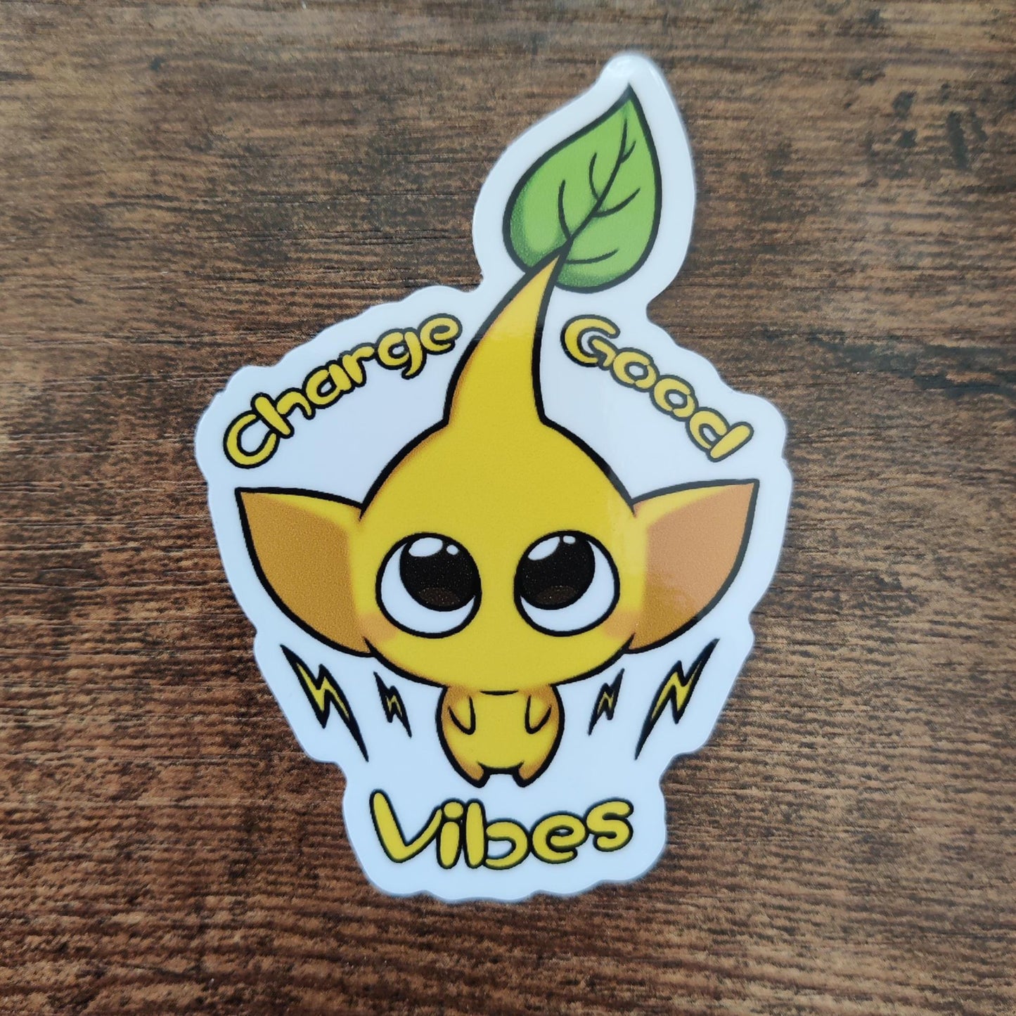 Pikmin Positive Quote Waterproof Vinyl Stickers