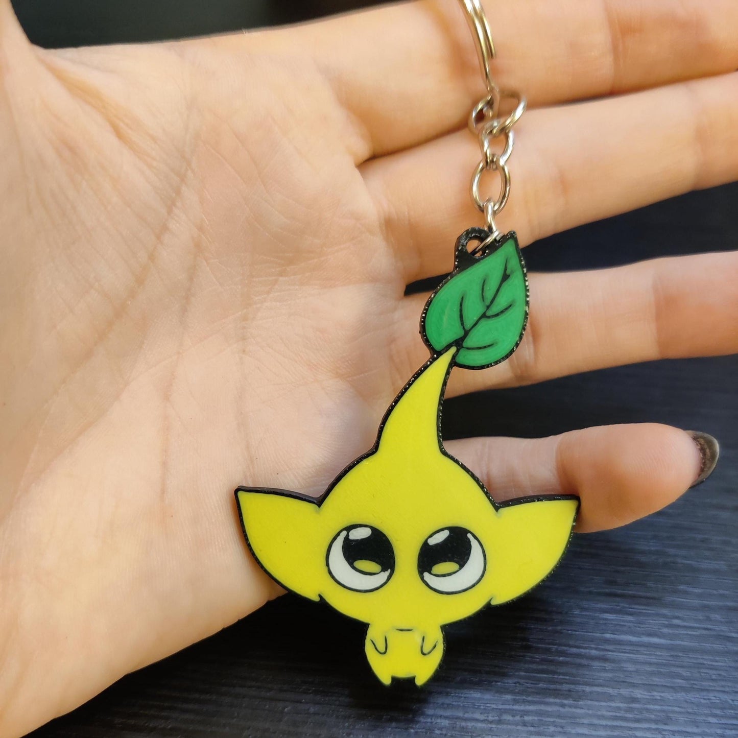 Handmade Pikmin Keychain | Handmade Nintendo Fan Charm
