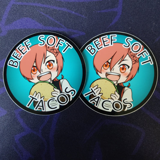 FFXIV G'raha Tia Tacos Waterproof Vinyl Sticker
