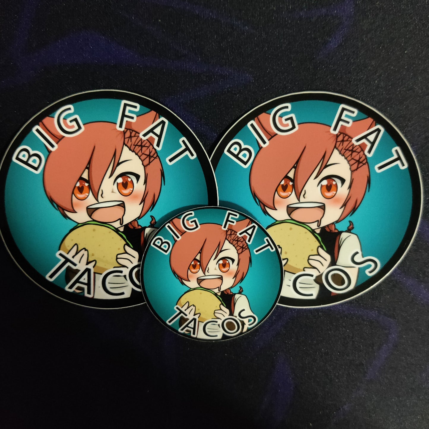 FFXIV G'raha Tia Tacos Waterproof Vinyl Sticker