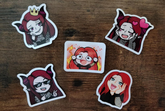 CallMeRed10 Emote Stickers