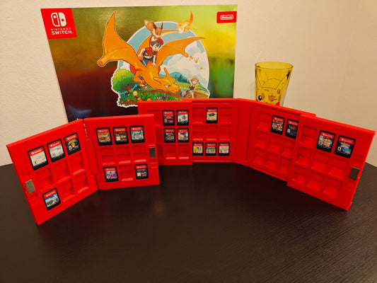 Nintendo Switch/Switch 2 Game Case: Holds 36 Games, Perfect Pokédex Gift for Pokémon Fans!