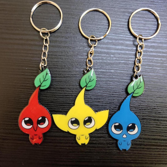 Handmade Pikmin Keychain | Handmade Nintendo Fan Charm